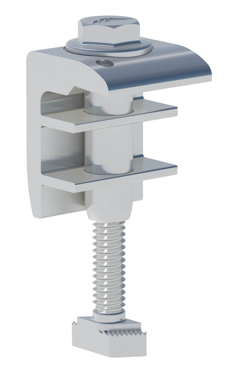 EFO clamp on a white background