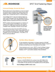 EFO Tech Brief